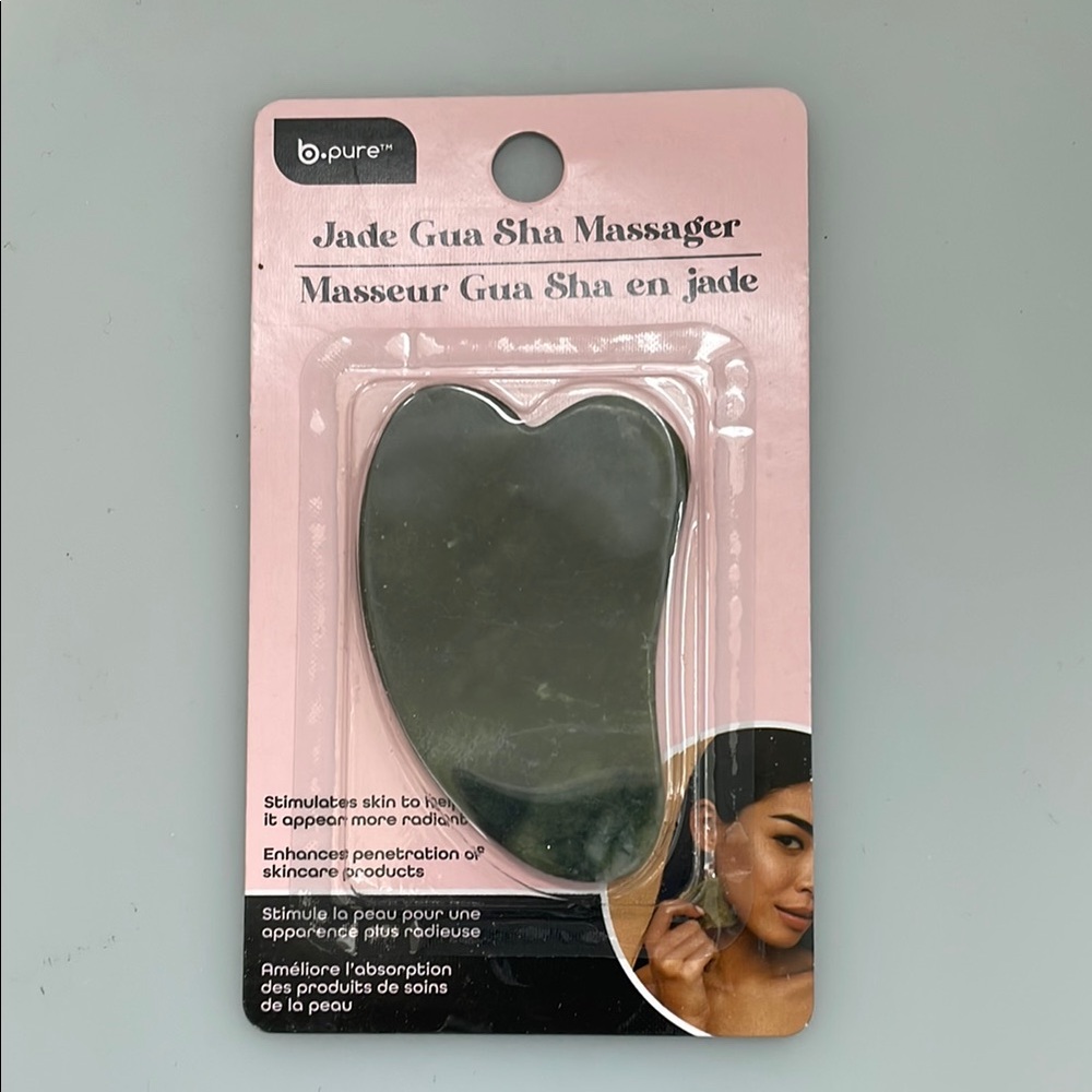 NWOT Jade Gua Sha Massager - Green Jade